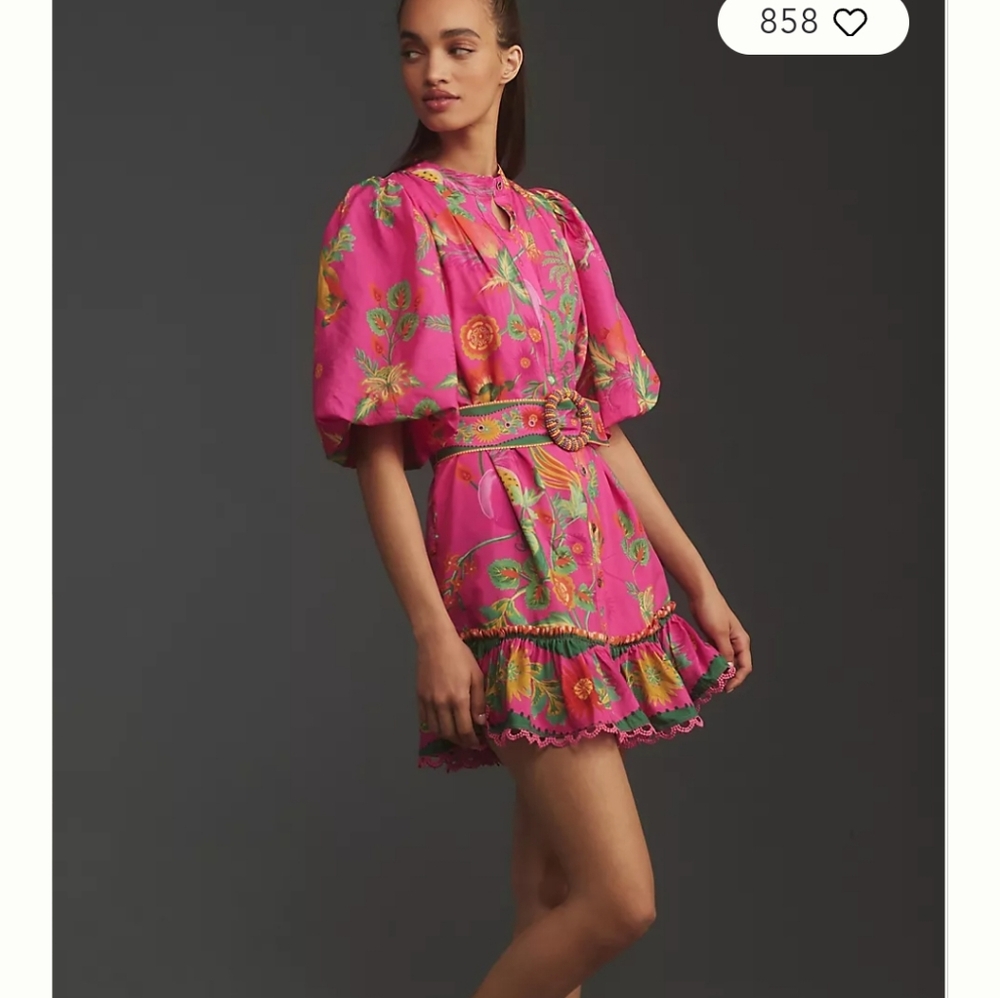 Farm Rio Garden Minidress - Picture 5 of 5